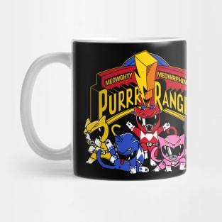 Purrr Rangers Cat Shirt Mug